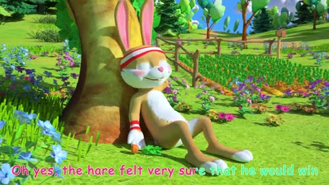 The Tortoise and the Hare | CoComelon Nursery Rhymes & Kids Songs