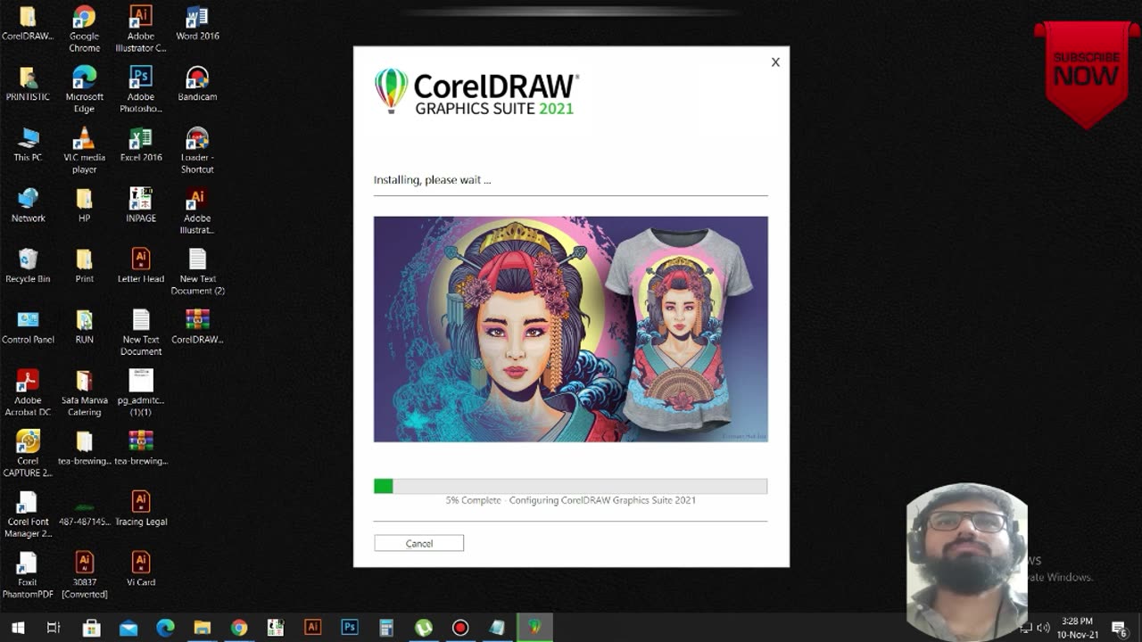 CorelDRAW 2021 Install Tutorial -Highlight