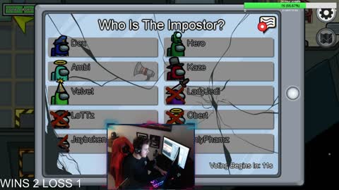 The Best Among Us Imposter WIN EVER!!