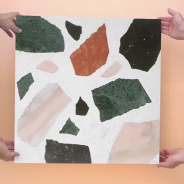 How it's made - Handmade Terrazzo Tiles (1)