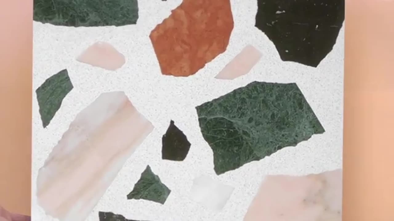 How it's made - Handmade Terrazzo Tiles (1)