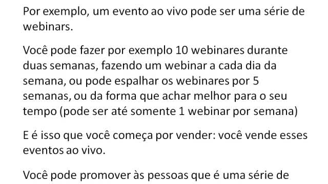 Transformação de Eventos Ao Vivo Em Produtos