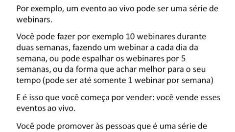 Transformação de Eventos Ao Vivo Em Produtos