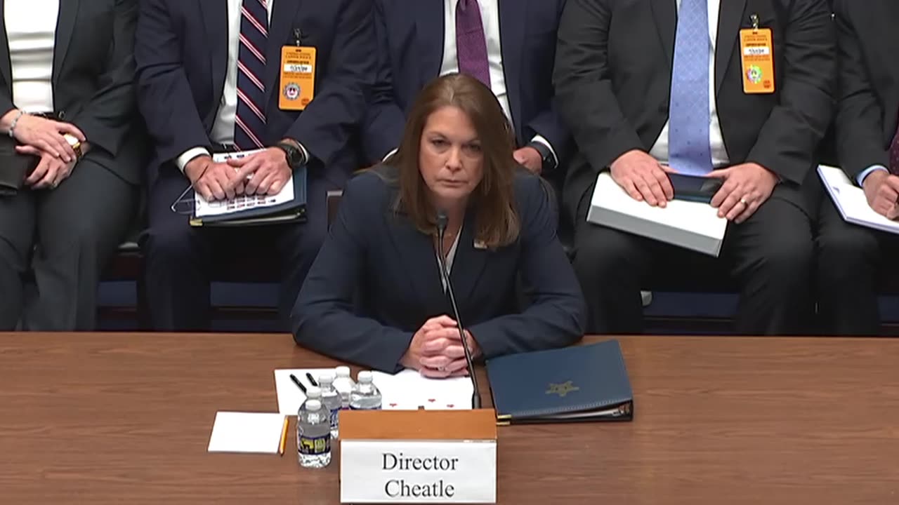 Director Cheatle REFUSES TO ANSWER QUESTIONS During Testimony on Attempted Assassination of President Trump