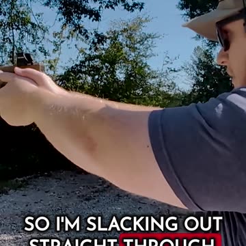 BANG the trigger without moving the muzzle