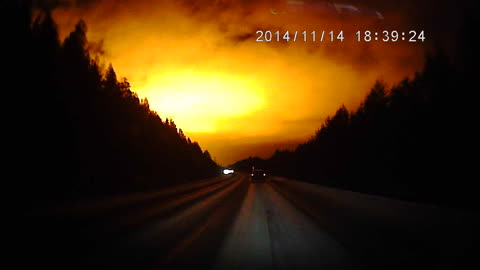 Explosion in the Russian Sky