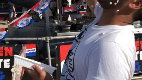 Gull Goes for Guy's Fish