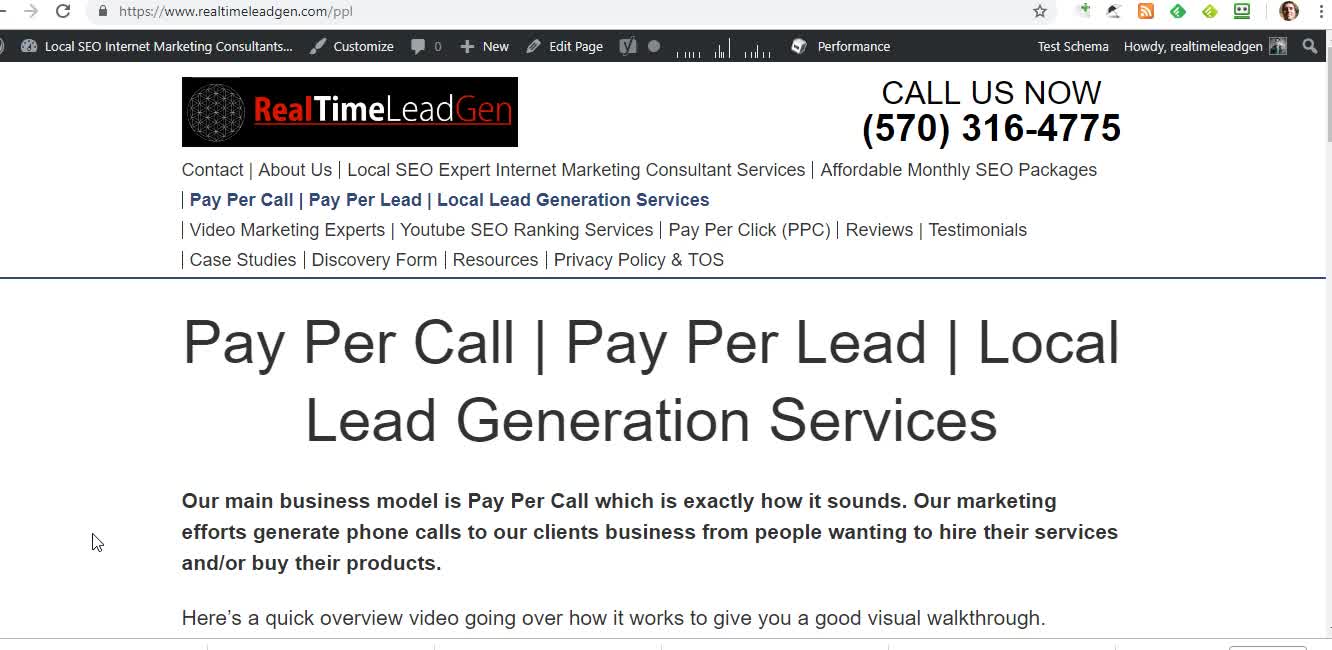 Real Time Lead Gen - Pay Per Lead