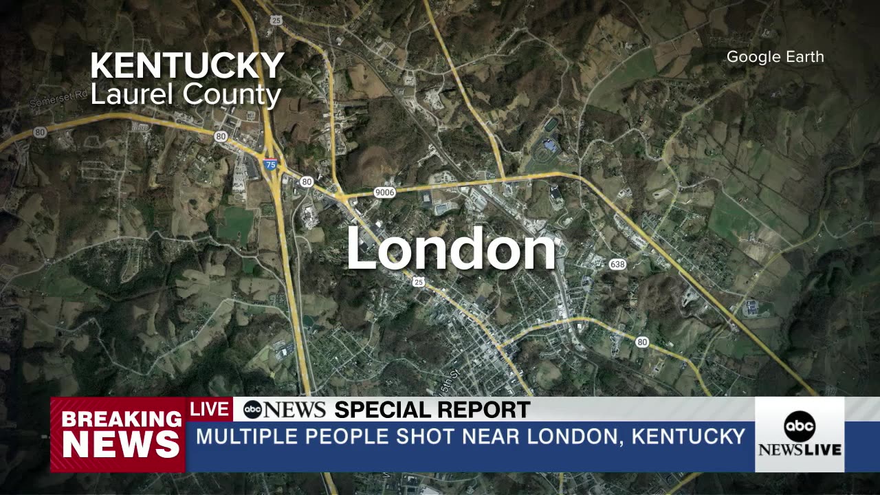 Multiple people shot near London, Kentucky: Police