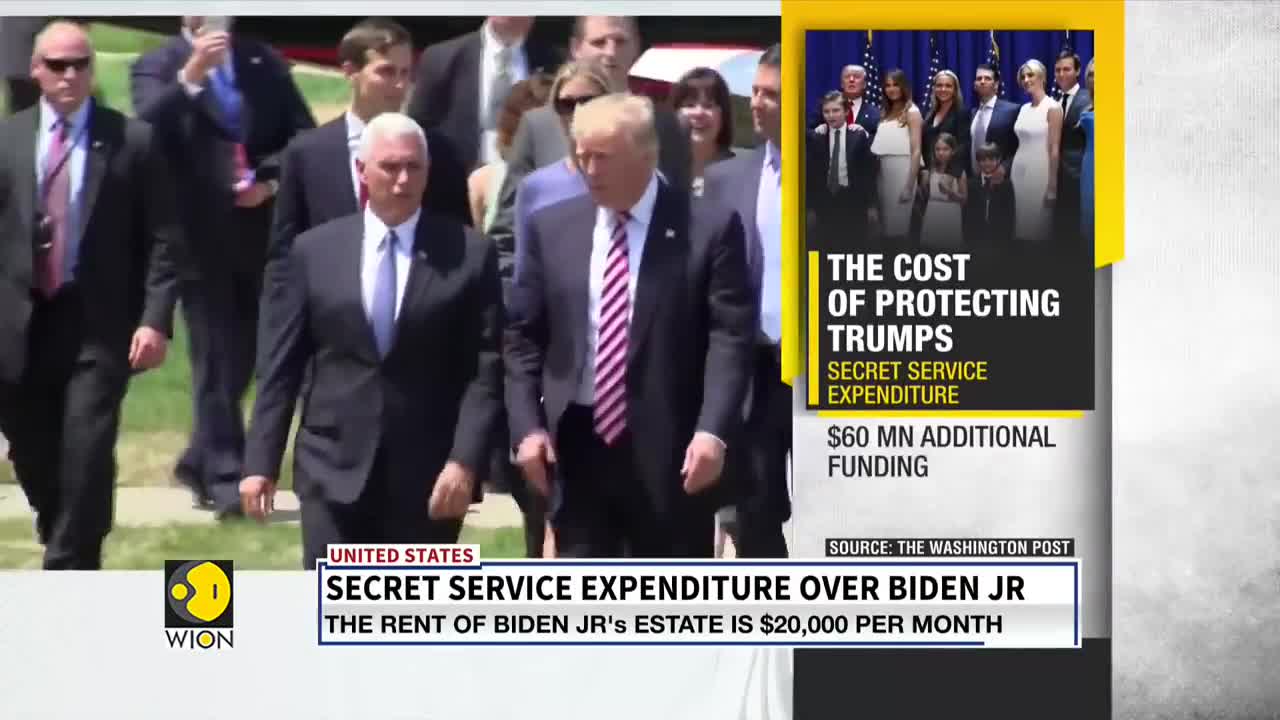 US Secret Service Spend over $30k per month to Protect biden Junior