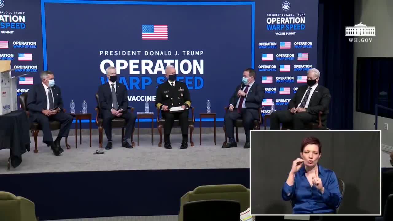Operation warped speed done under Trump administration