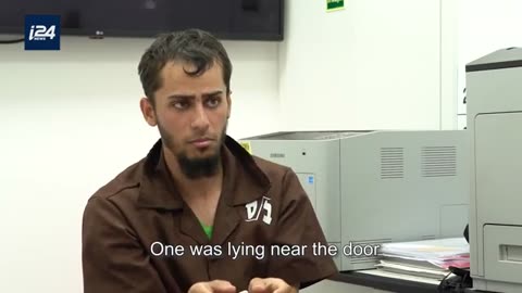 Interrogation of Hamas terrorists.