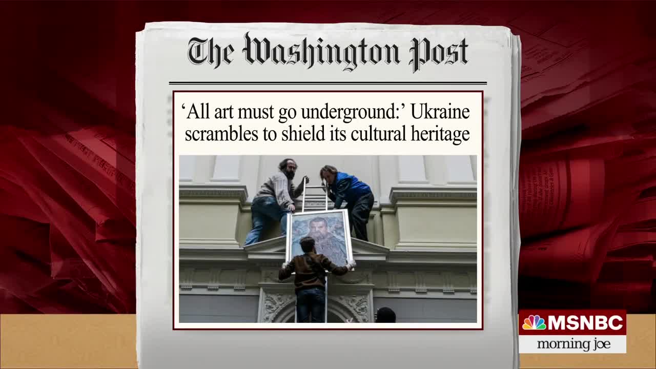 Museums, Galleries In Ukraine Race To Stash Away Works Of Art