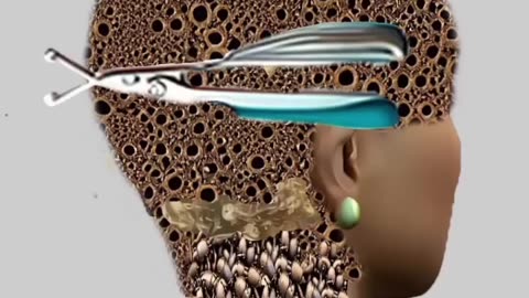 ASME DEEP EAR AND NECK CLEARING #asmr #animation