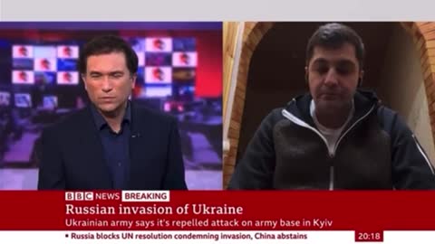 Ukraine: The BBC guiding the subject matter. *See description*