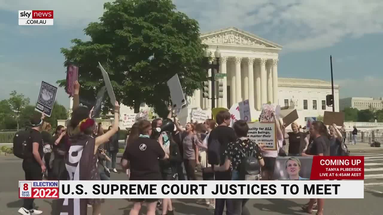 US Supreme Court justice face security concerns