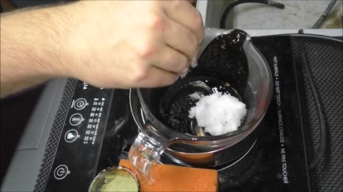 Making Rick Simpson Oil Concentrate Finished Product Part 1