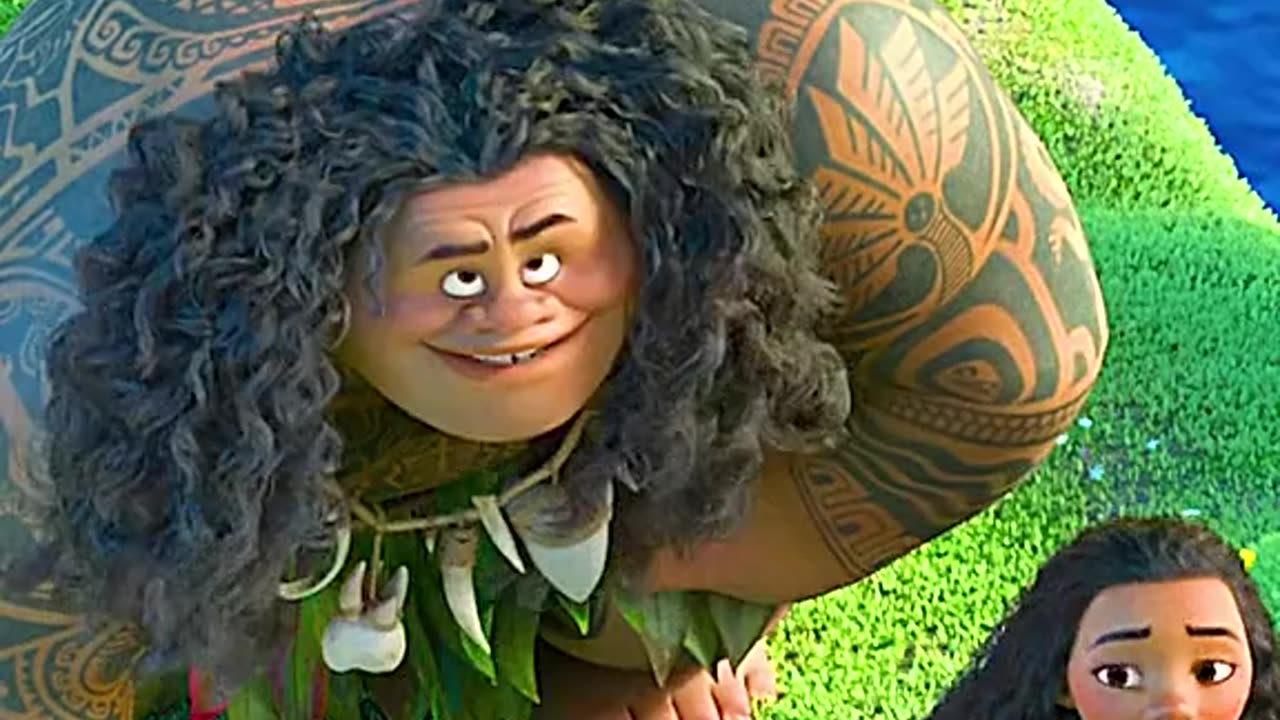 Moana movie beautiful clip