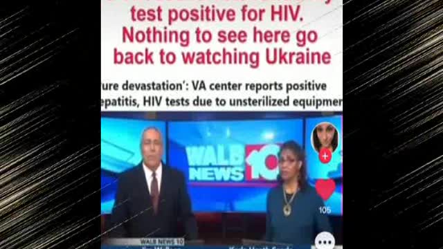 5 thousand Vets randomly test positive for HIV!!!🤦🏾‍♂️