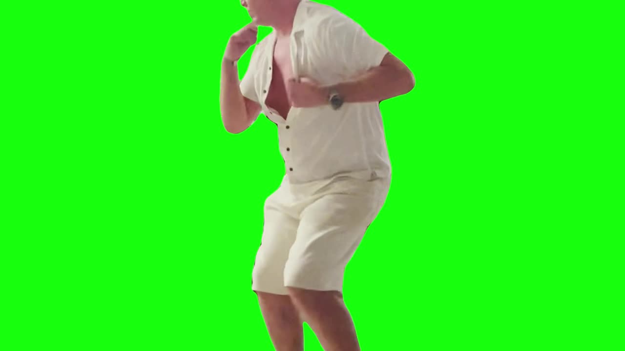 Gordon Ramsay Look-Alike Dancing | Green Screen