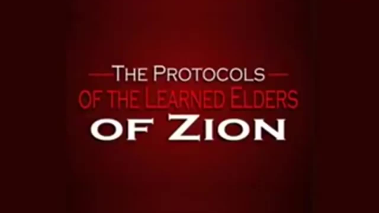 The Protocols of the Learned Elders of Zion