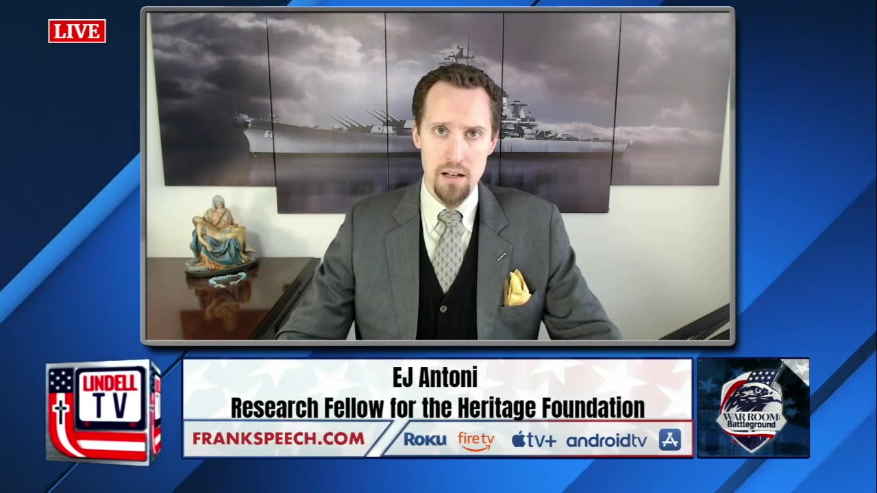 EJ Antoni Joins WarRoom To Discuss The Fed Running Out Of Options On Inflation