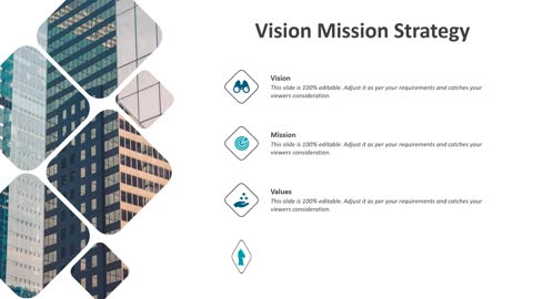 Vision Mission Strategy PowerPoint Template