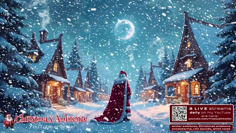 Fall Asleep Fast Christmas Ambience Snowy Scene 57