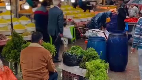 Rainy day in iran