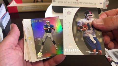 1999 SP Authentic Football Box Break 3 of 3 BUYBACK!!!