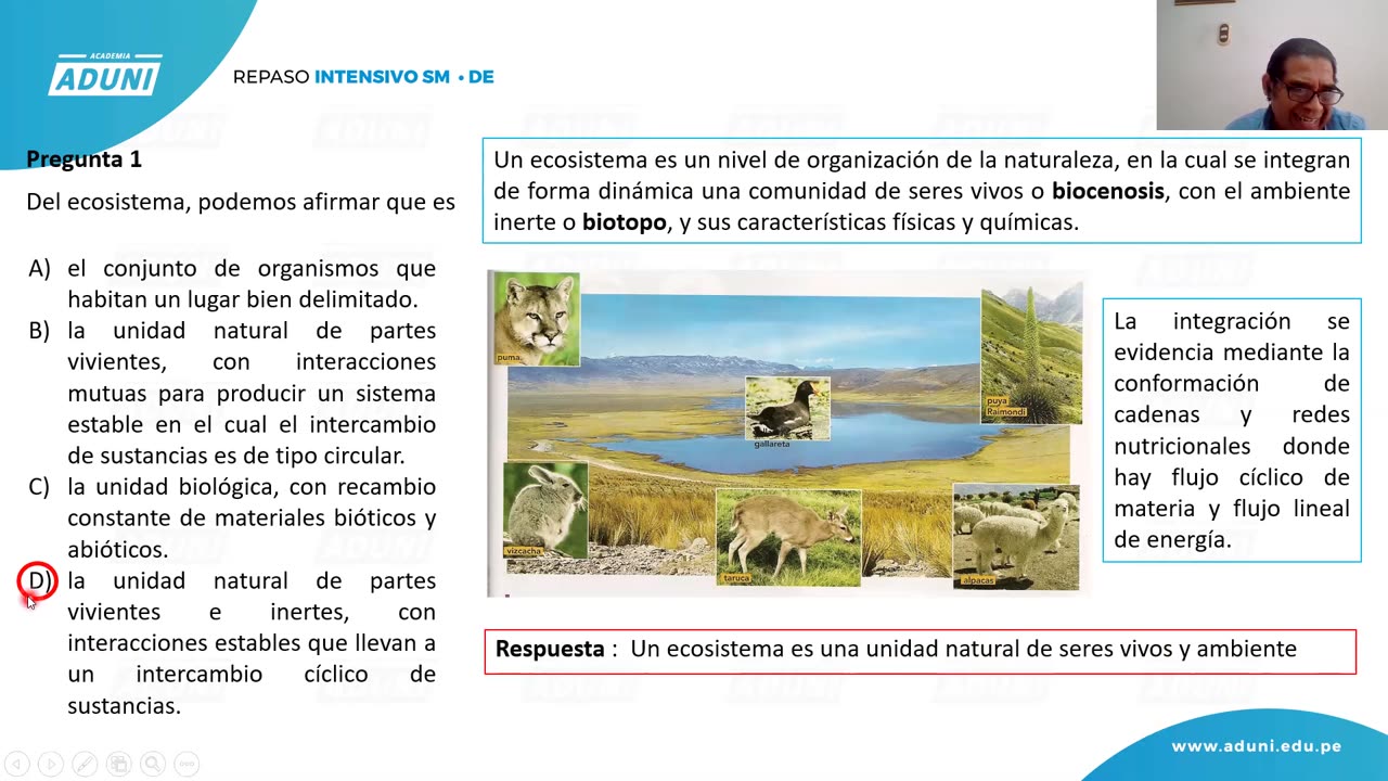 REPASO INTENSIVO ADUNI 2021 | Semana 05 | RV | Biología