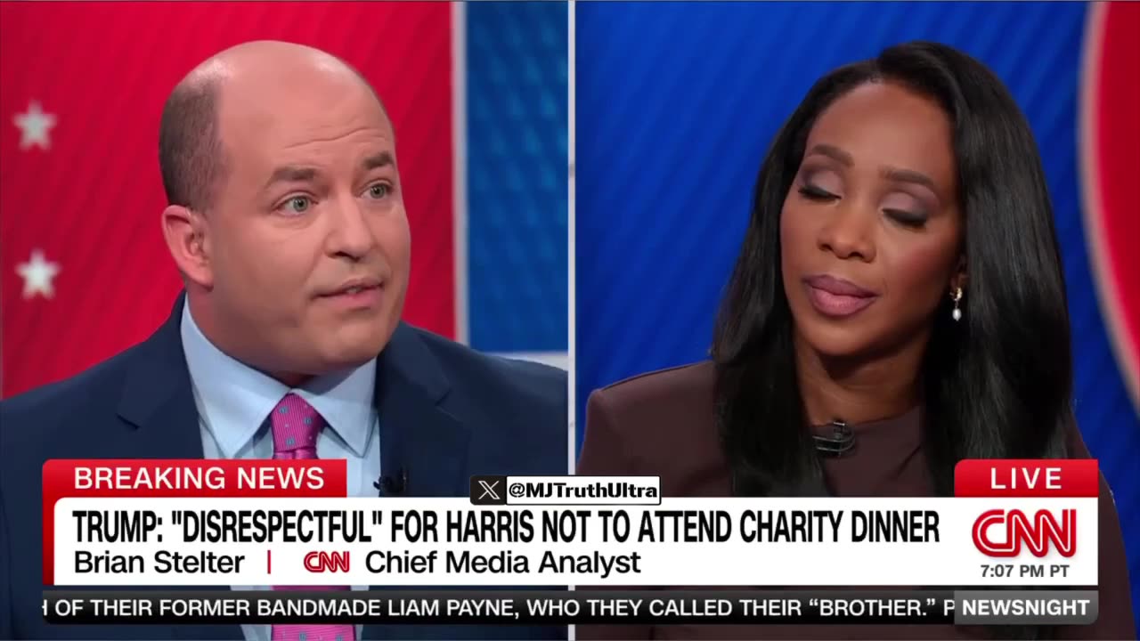 Brian Stelter - Trump has PTSD and is a Racist, but he was funny