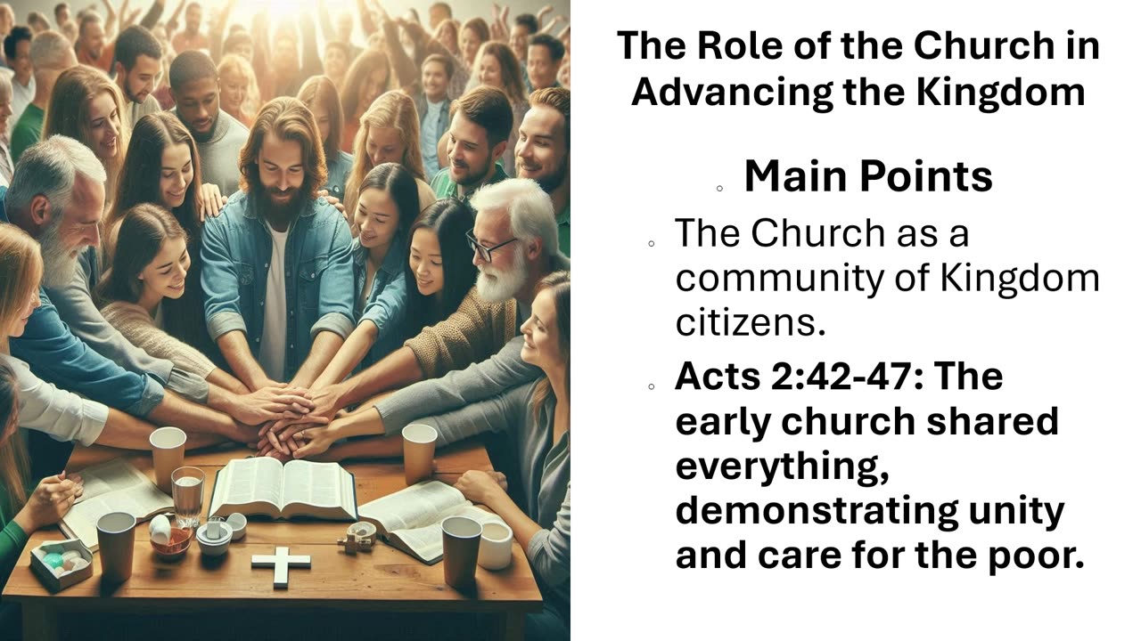 The Role of the Church in Advancing the Kingdom