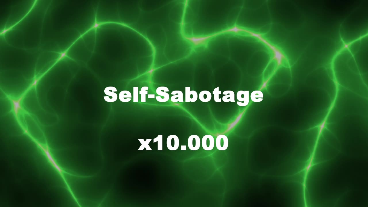 Amplified Reiki [AR] for Self Sabotage - 10000x Stronger Energy