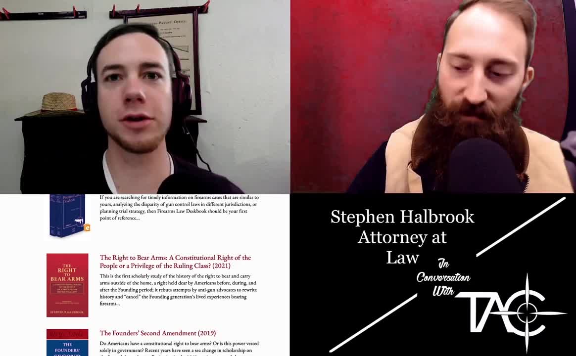 Ep. 45: With Stephen Halbrook | Civil Liberties? What are those?
