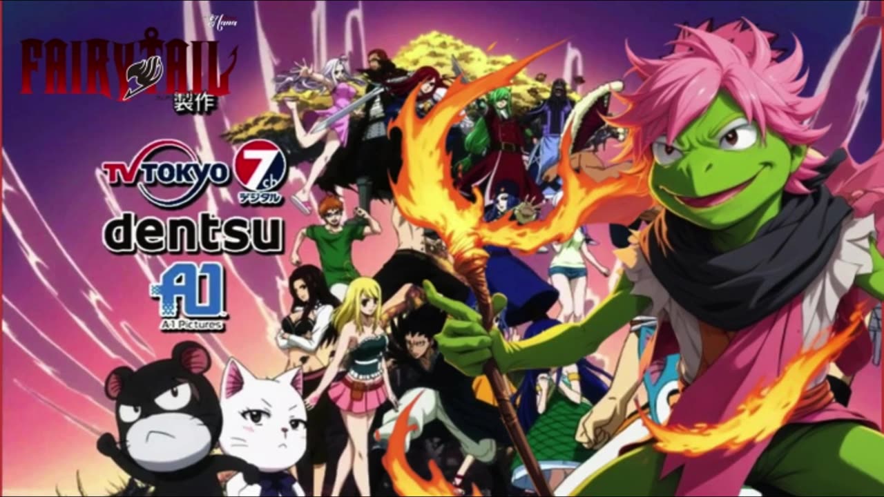 [Kermit the Frog /AI Cover] Fairy tail Opening 8 | JAMIL - The Rock City Boy