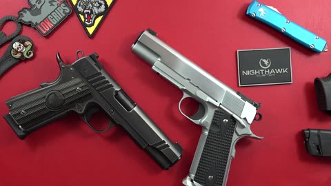 Nighthawk Custom Thunder Ranch 9mm 1911 vs. ACW Quantico 9mm 1911