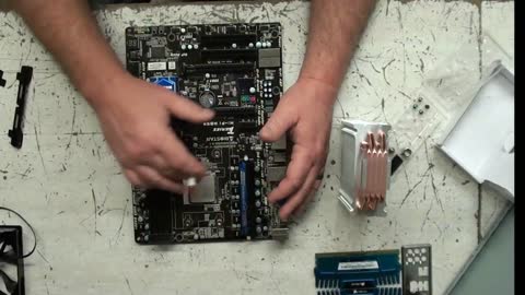 Building a gaming pc part 2 installing aftermarket heatsink and cpu fan