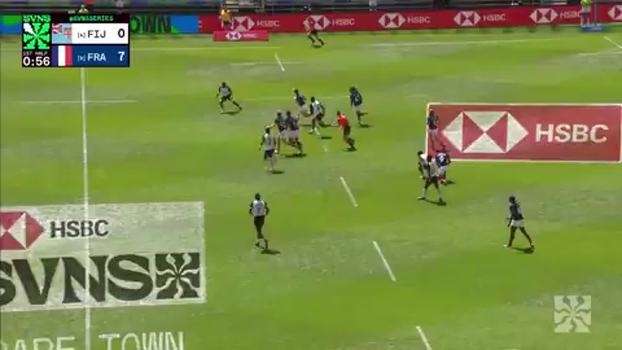 Rugby 7s highlights fiji vs france