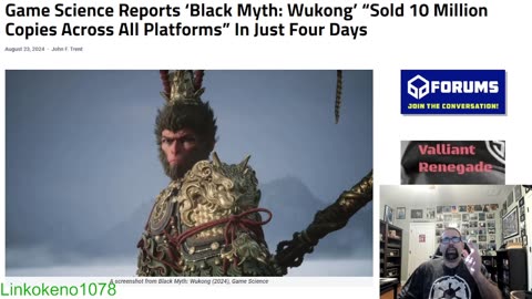 Game Science announced that Wukong sold 10 million copies in 4 days