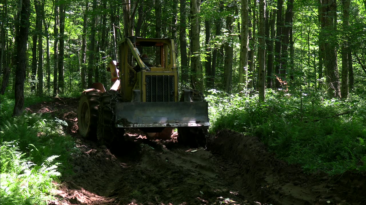 Future Cherry Furniture Cat Skidder Canon Vixia HF G70 Camcorder #heavyequipment #logger