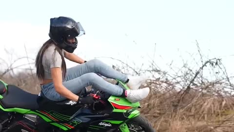Sports Bike Drift Stunts