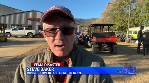 REAL AMERICA -- Guest Host Breanna Morello W/ Steve Baker Discussing FEMA Failures, 10/17/24