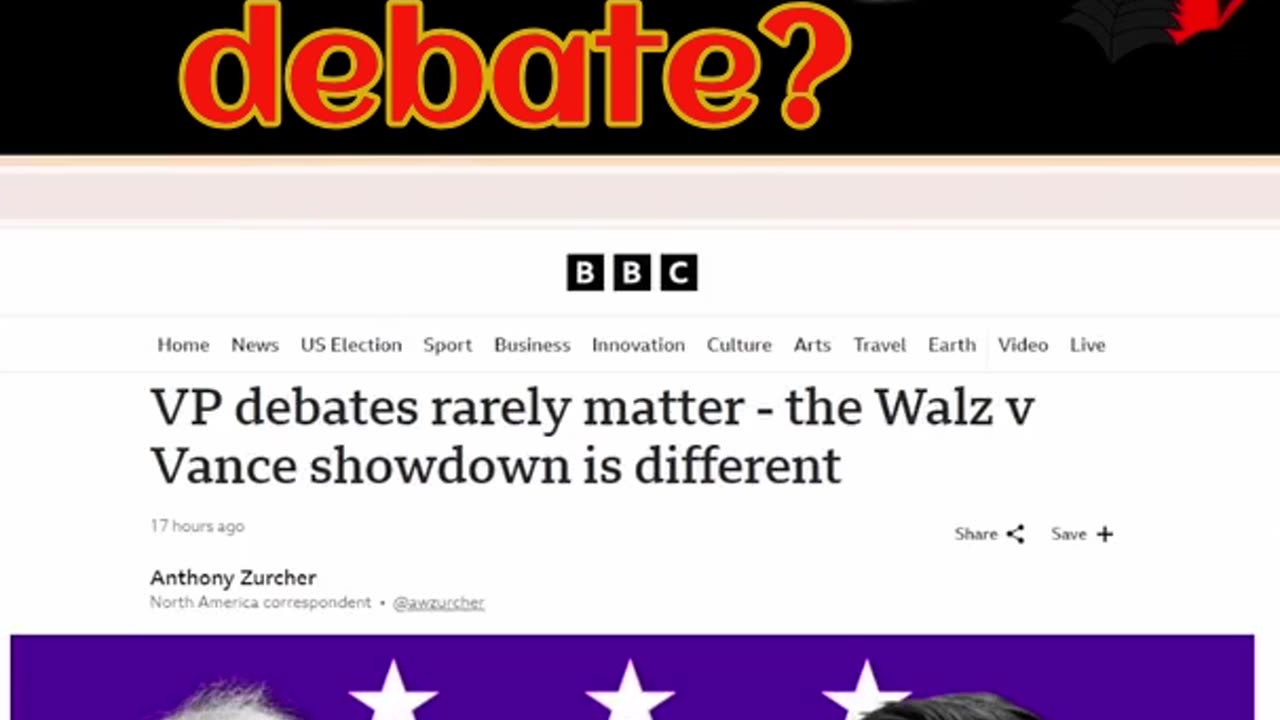 Greatest challenge to Tim Walz in VP Debate is Tim Walz