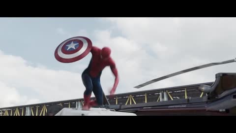 Spiderman Fight & More Scene- HD Civil War (Blue Ray)