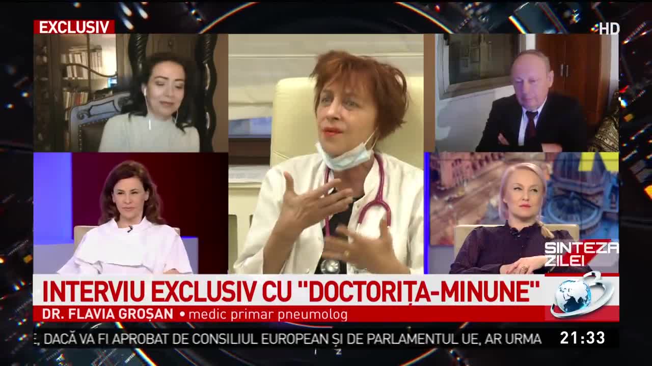 Dr. Flavia Groșan - eroina din Oradea care a salvat 1000 de oameni de Covid