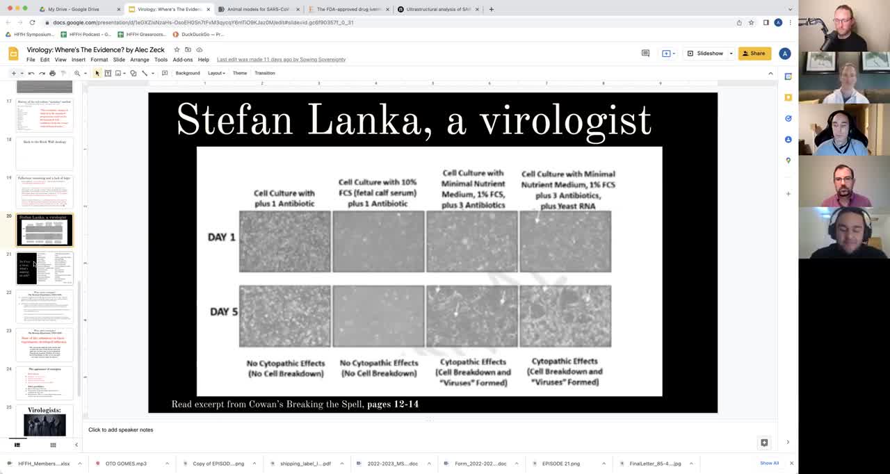 SLANDER VIDEO OF DOCTOR ROBERT MALONE DOCTORS THE WORLD THE REAL TRUTH ABOUT COVID VACCINE
