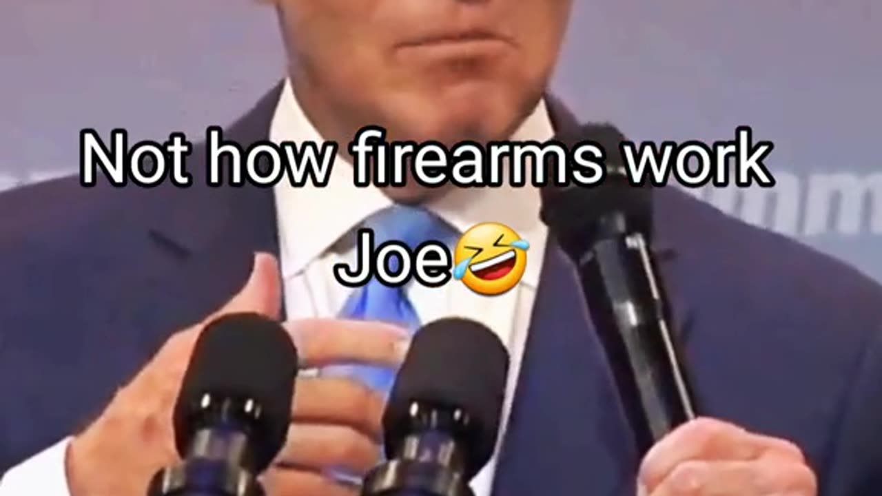 Biden Thinks Buttstocks are going to change the caliber of a gun.