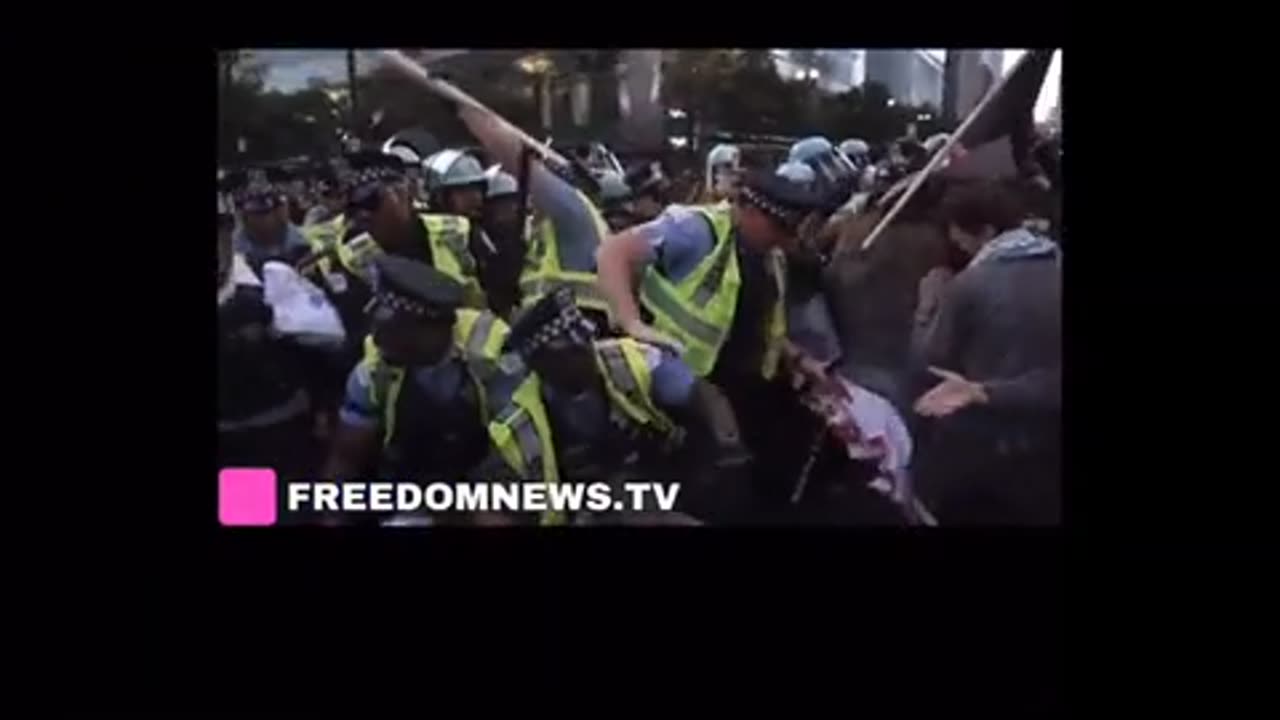 Chicago Protests and Ben Berquam Defending the Flag ..