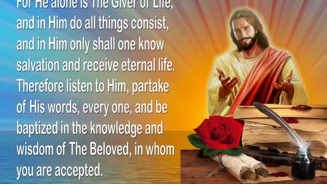 Be baptized in the living Waters of Spirit & Truth and receive Forgiveness 🎺 Trumpet Call of God